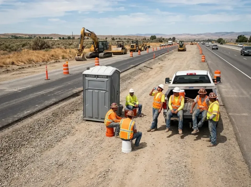 highway-road-construction-crew-007 — frequently asked questions, Porta Potty and Restroom Rentals in Carmel Valley Village,…
